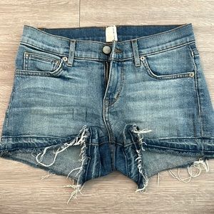 Rich & Skinny Jean Shorts, Size 24